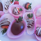 Fancy Chocolate Covered Strawberries {on a budget}