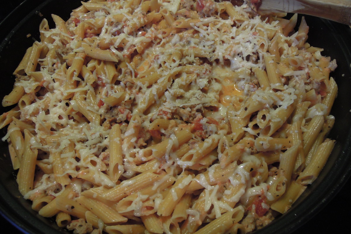 Creamy Sausage and Tomato Pasta – Christine's Taste of Heaven